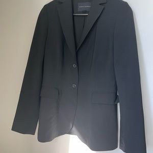 Black Wool Banana Republic Blazer